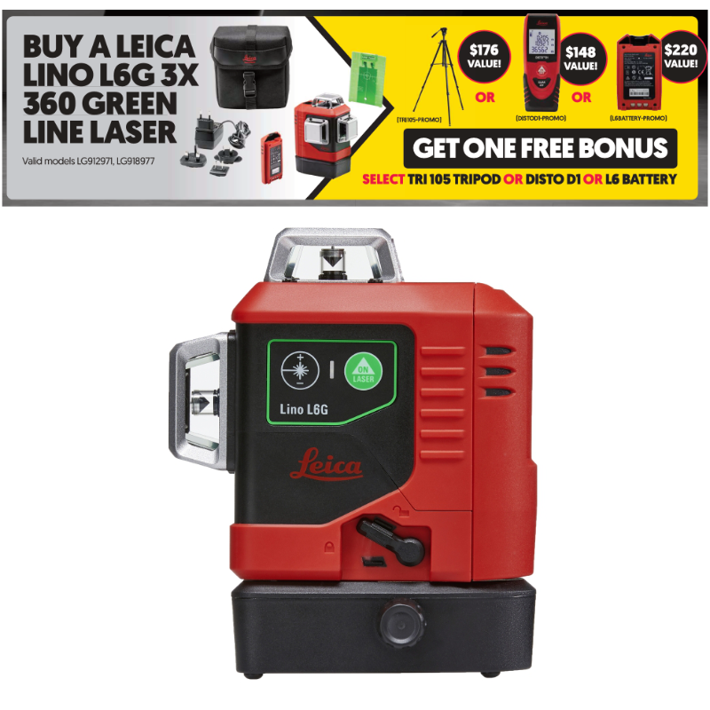 Leica Lino L6G-1 - Green Beam Line Laser Level