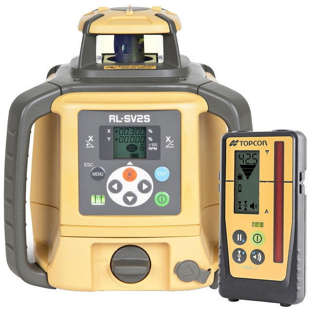 Topcon RL-SV2S Laser with LS-100D Receiver