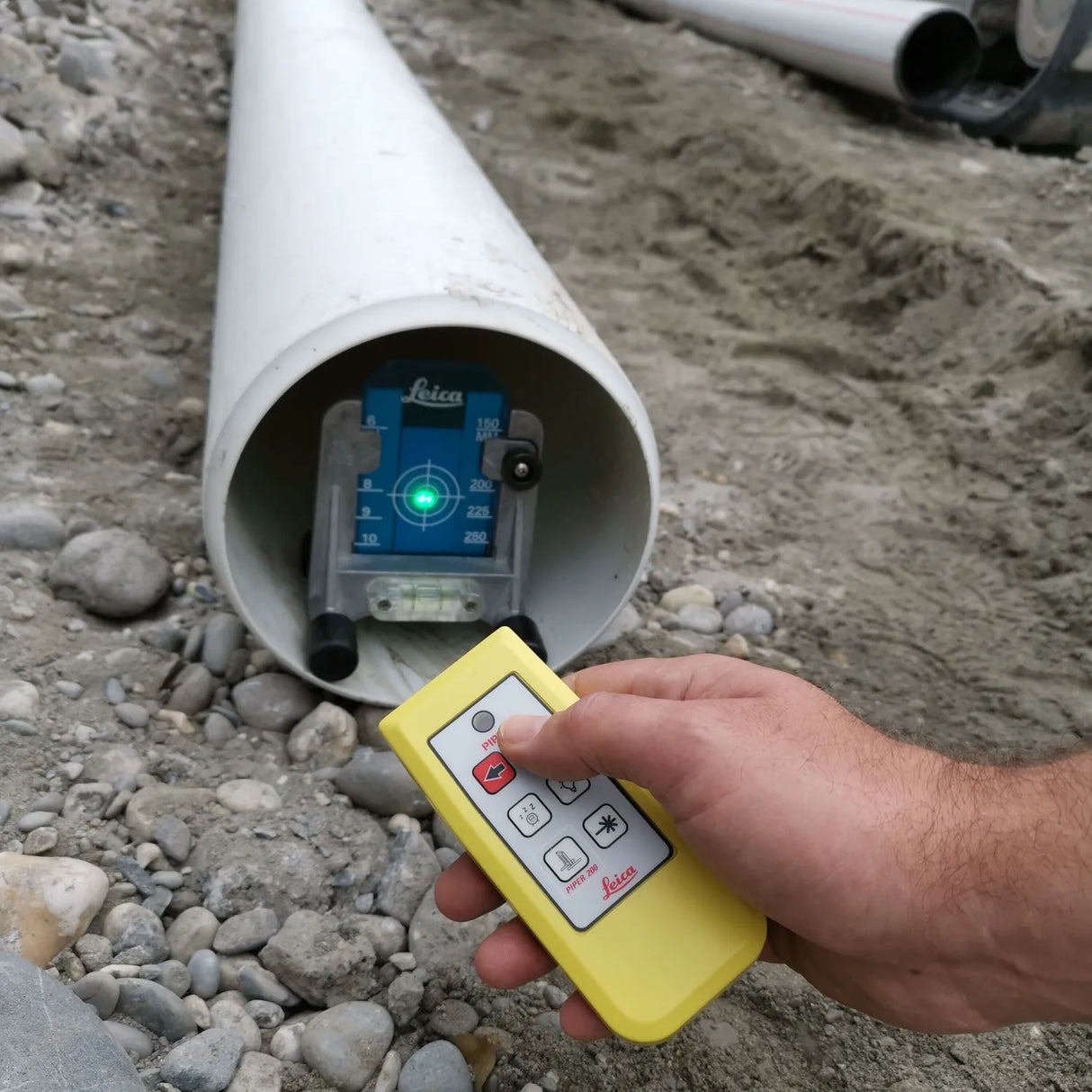Leica Piper 200 Green Beam Pipe Laser Package
