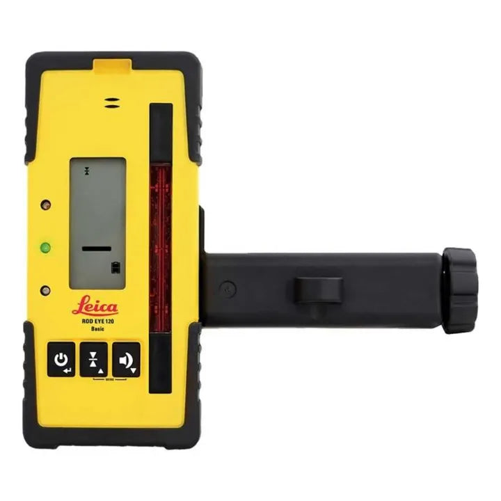 Leica Rugby 620 Laser Level with Manual Grade and Rod Eye 120 Basic Receiver