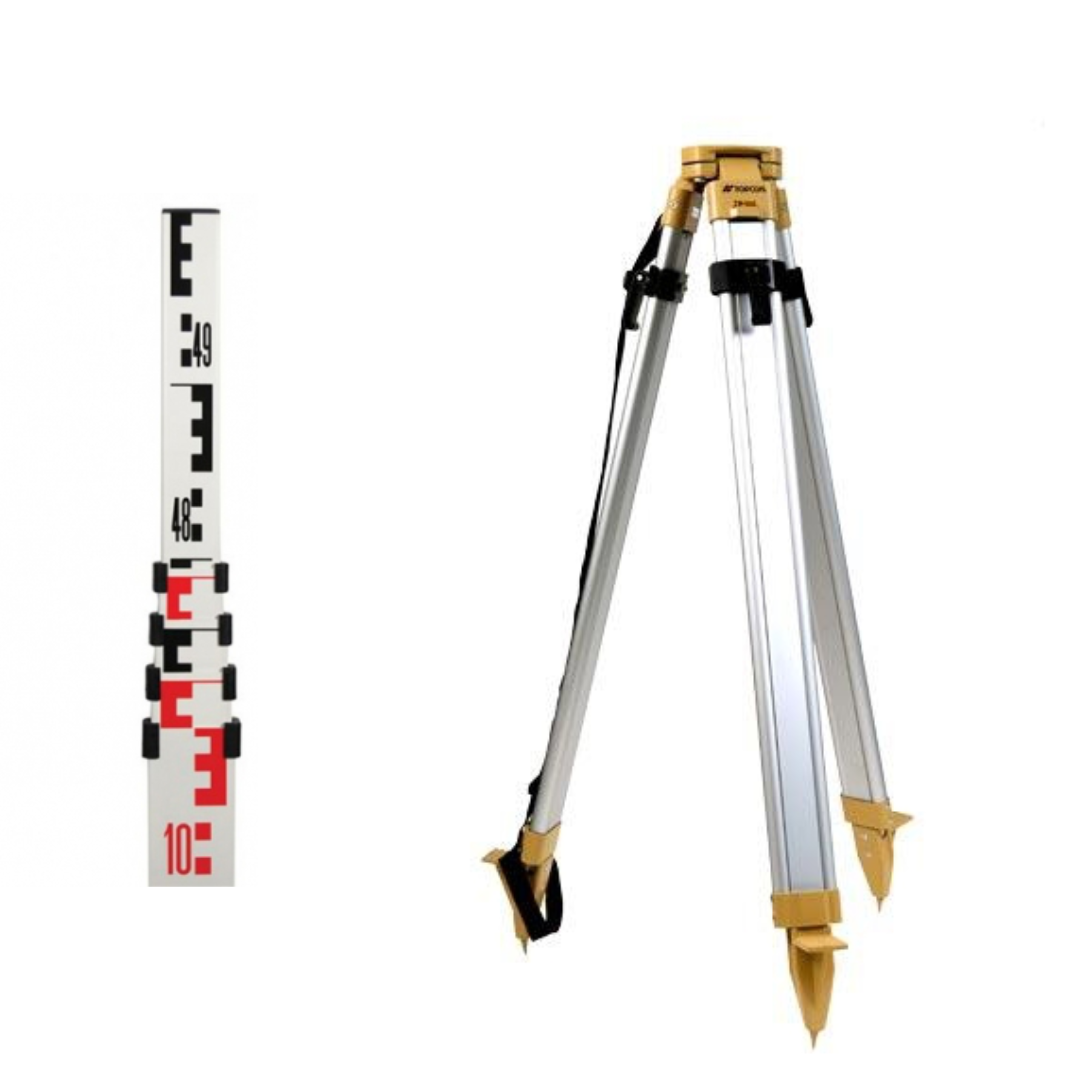 Tripod & Staff Combo - 5 Metre