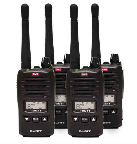 GME TX677QP UHF Radio Quad Pack