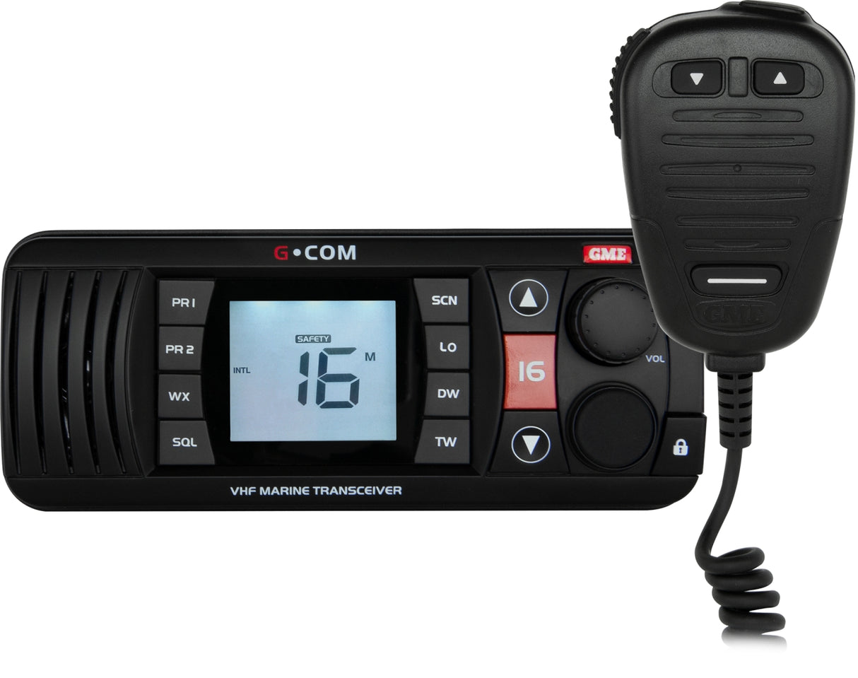 GX700B - VHF Marine Radio - Black