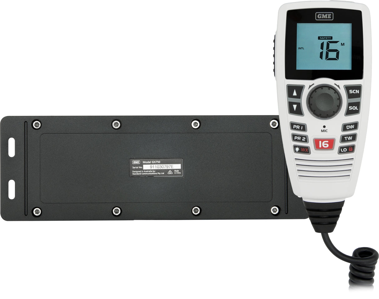 GX750W - Black Box VHF Marine Radio - White
