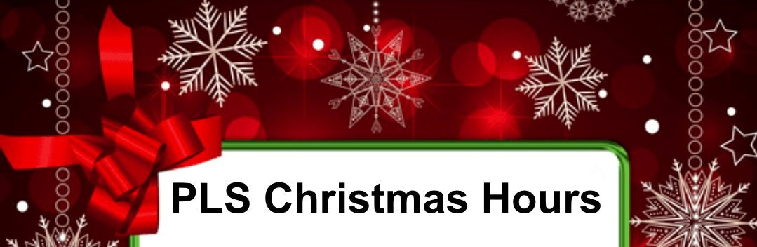 2025 Christmas Hours