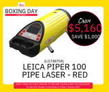 Leica Piper 100 Red Beam Pipe Laser Package