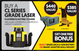Leica Rugby CLAx 700 Dual Grade Laser with COMBO Receiver