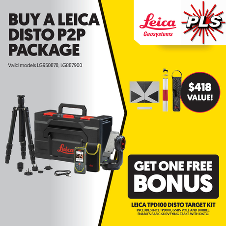 Leica Disto X6 Laser Distance Meter P2P Kit