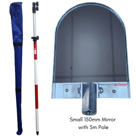 Small Mirror with 5m Pole PLS