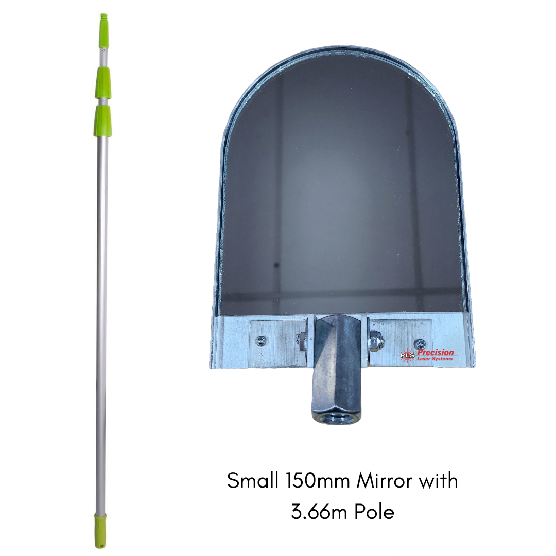 Small Inspection mirror with 3.66m Pole