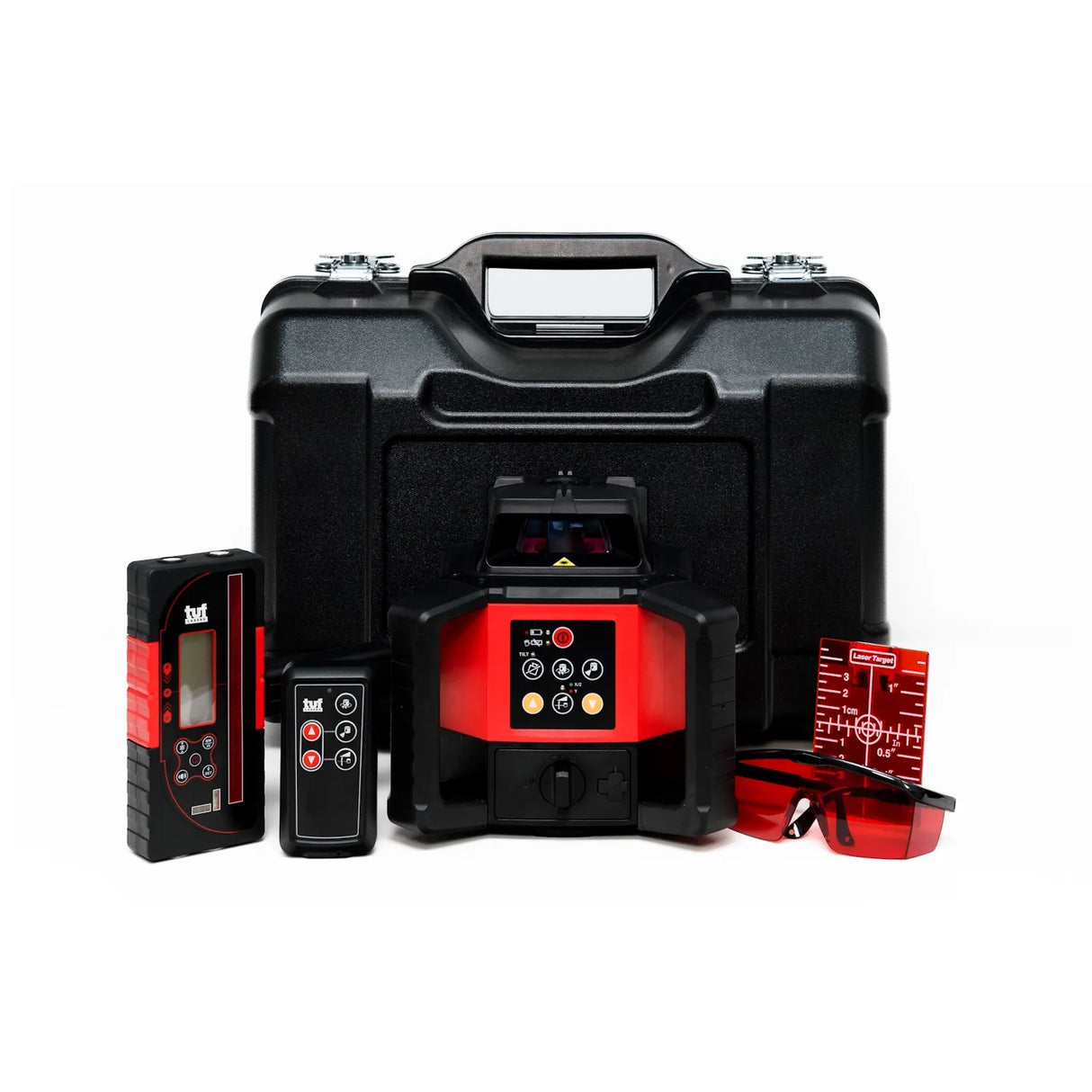 TUF RHVP 208R Red Rotation Laser (HVG) with mm Receiver